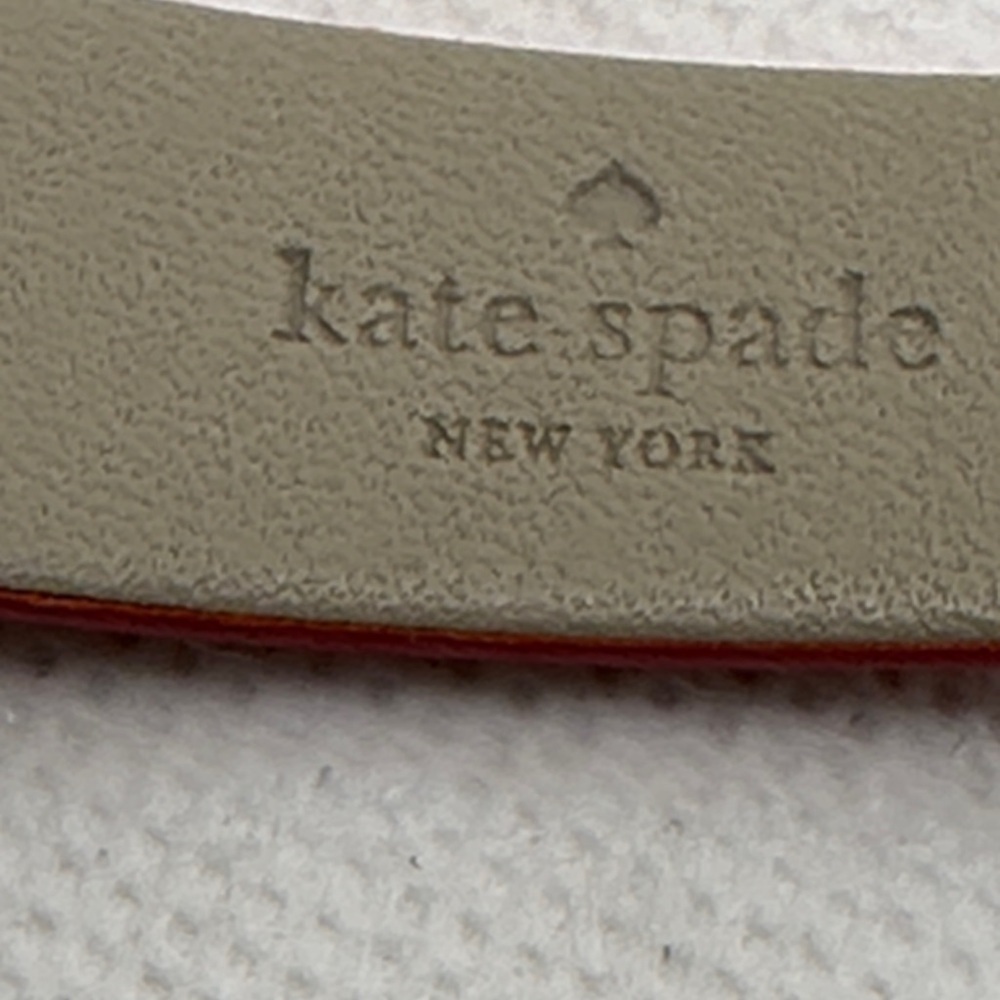 Kate Spade Red Chalkboard Metro Watch Rose Gold Red Leather 34mm - Picture 3 of 9